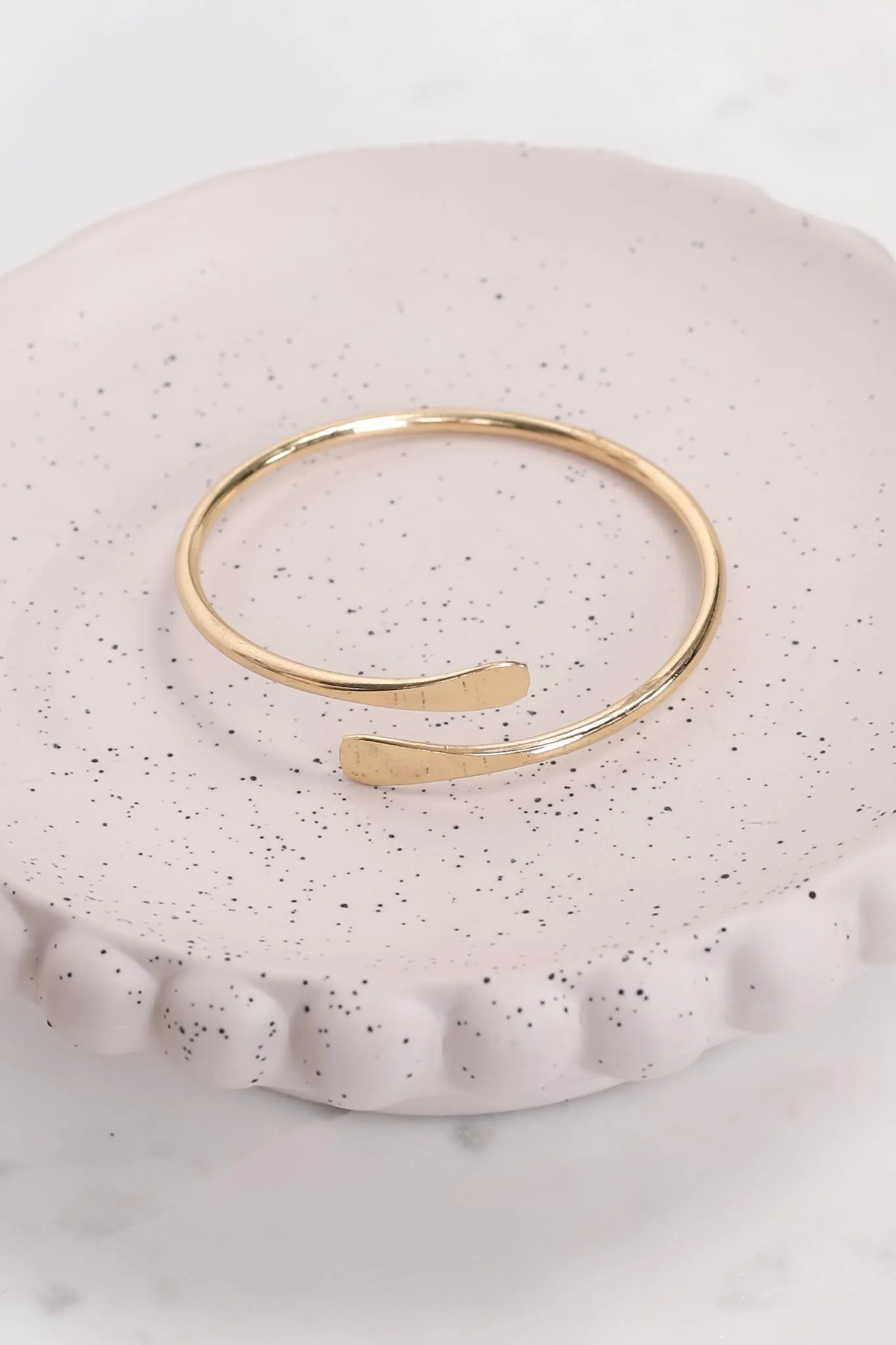 Bryn Cuff Bracelet - Gold - Image 2
