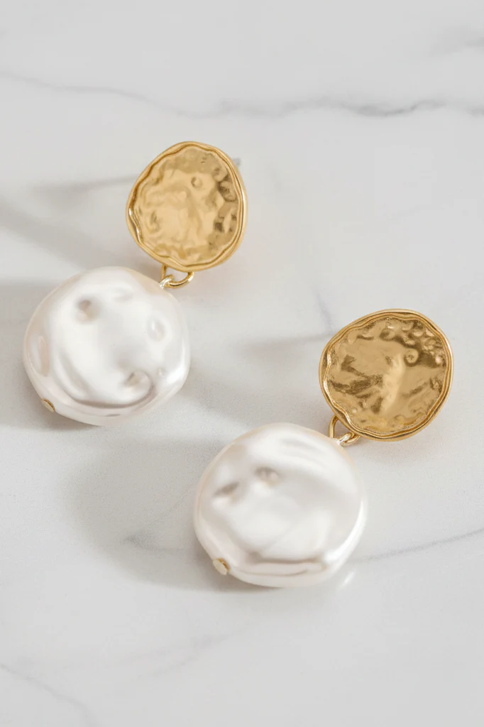 Cedar Earrings - Gold - Image 2