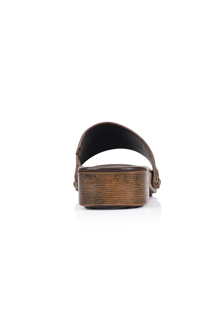 Chester Clogs - Chocolate Brown Micro - Image 4