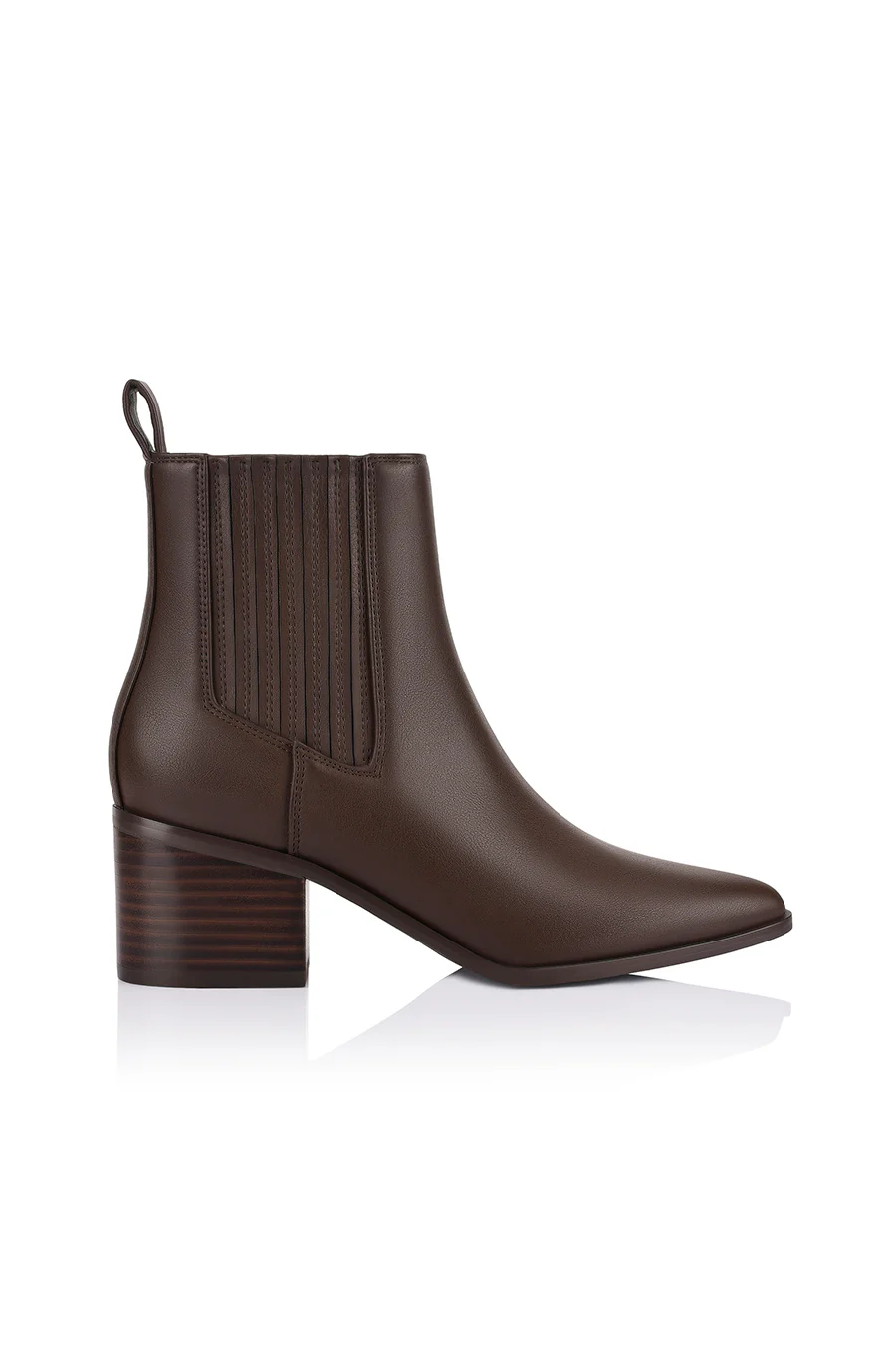 Fillipin Chelsea Ankle Boots - Chocolate Brown - Image 2