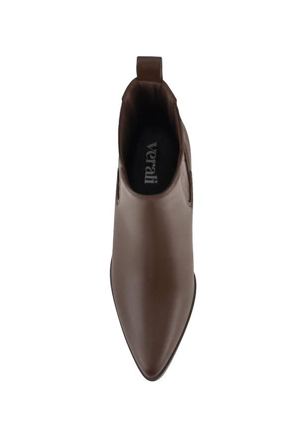 Fillipin Chelsea Ankle Boots - Chocolate Brown - Image 3
