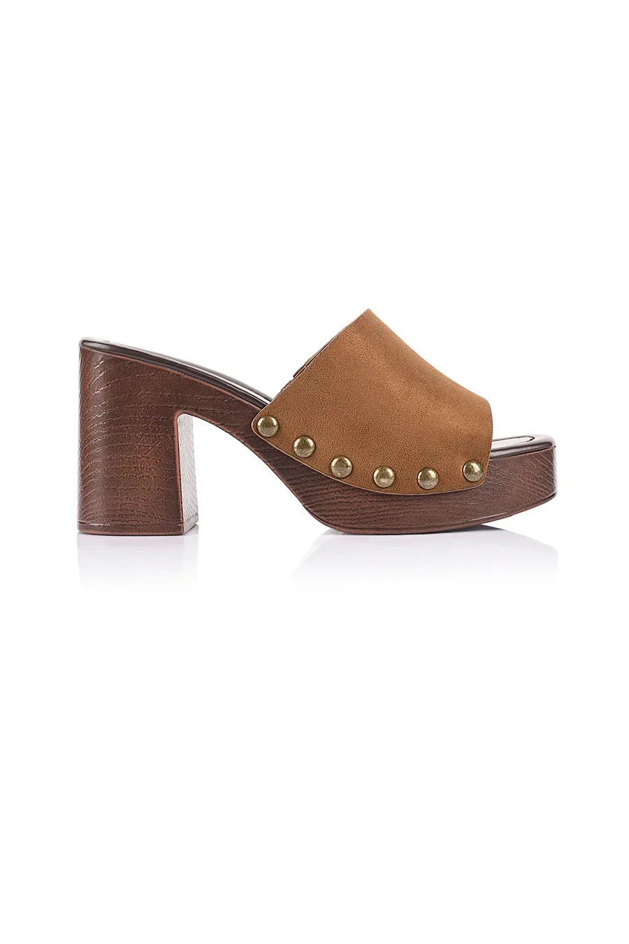 Frankie Clogs - Chestnut Tan Micro - Image 2