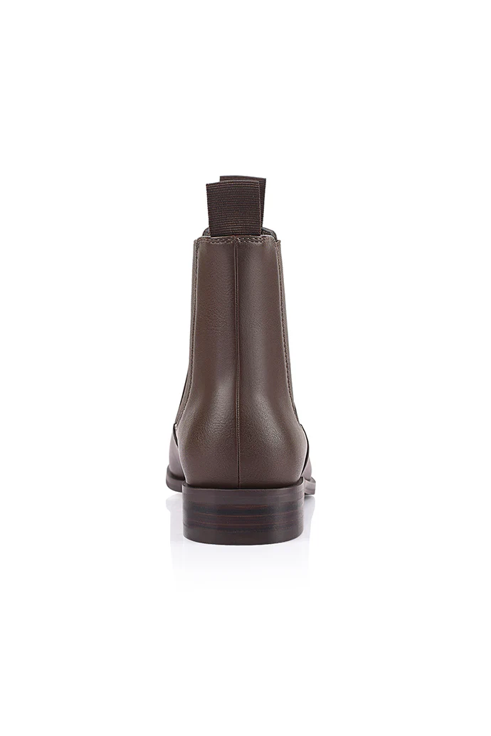 Harper Chelsea Boots - Chocolate Brown - Image 4