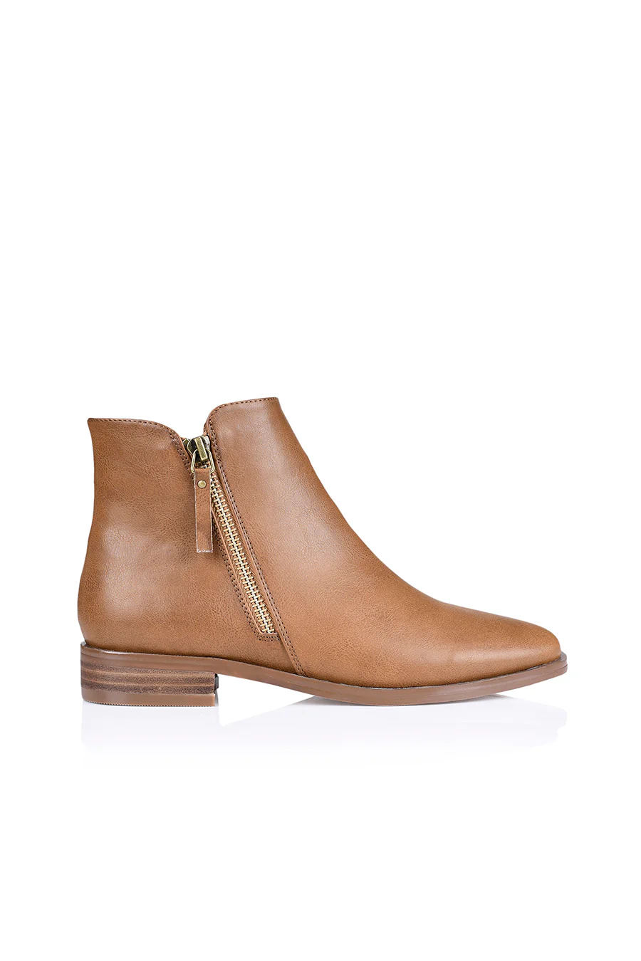 Hawk Ankle Boots - Tan Softee - Image 2