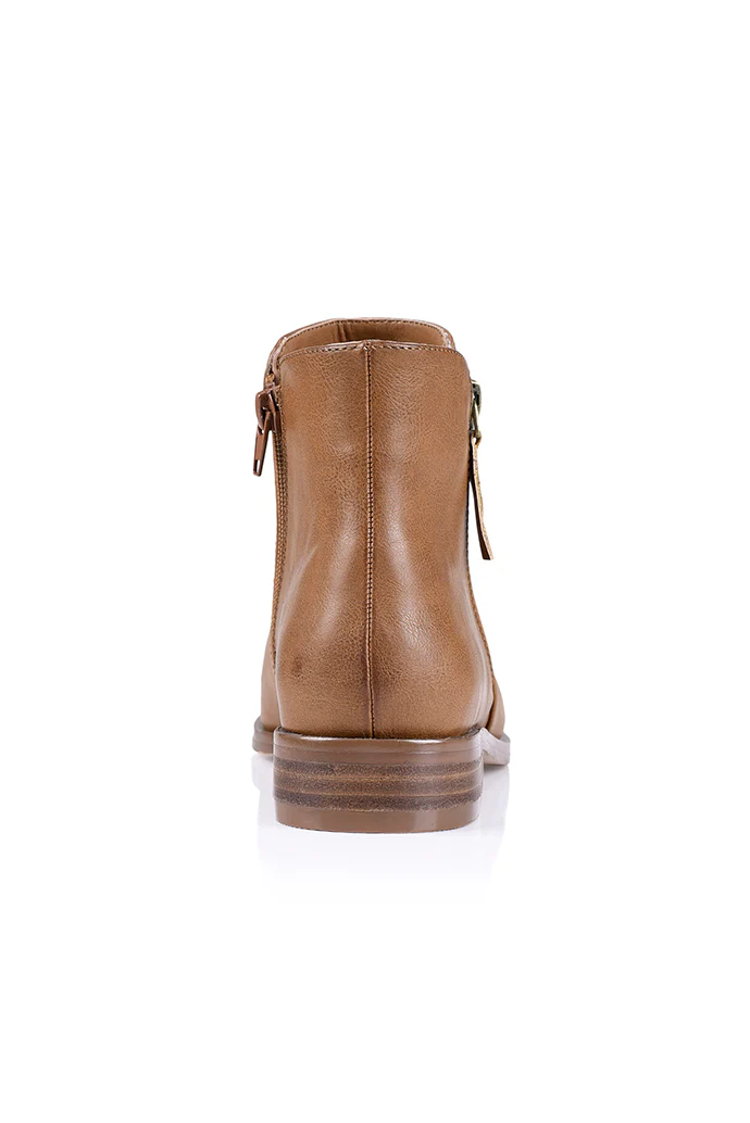 Hawk Ankle Boots - Tan Softee - Image 4