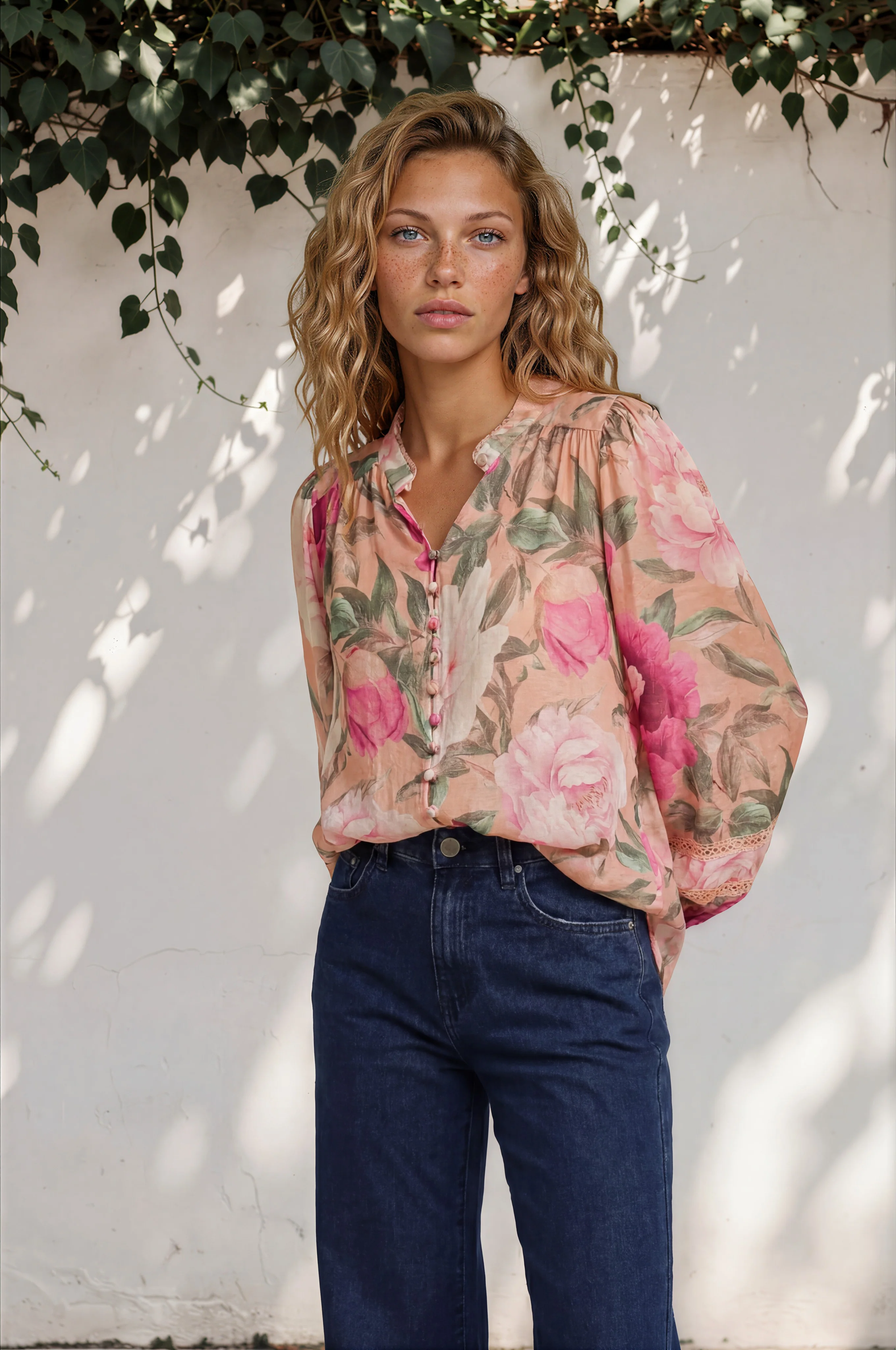 Jesse Jeans - High Waisted Wide Leg Jeans in Dark Denim - Image 15