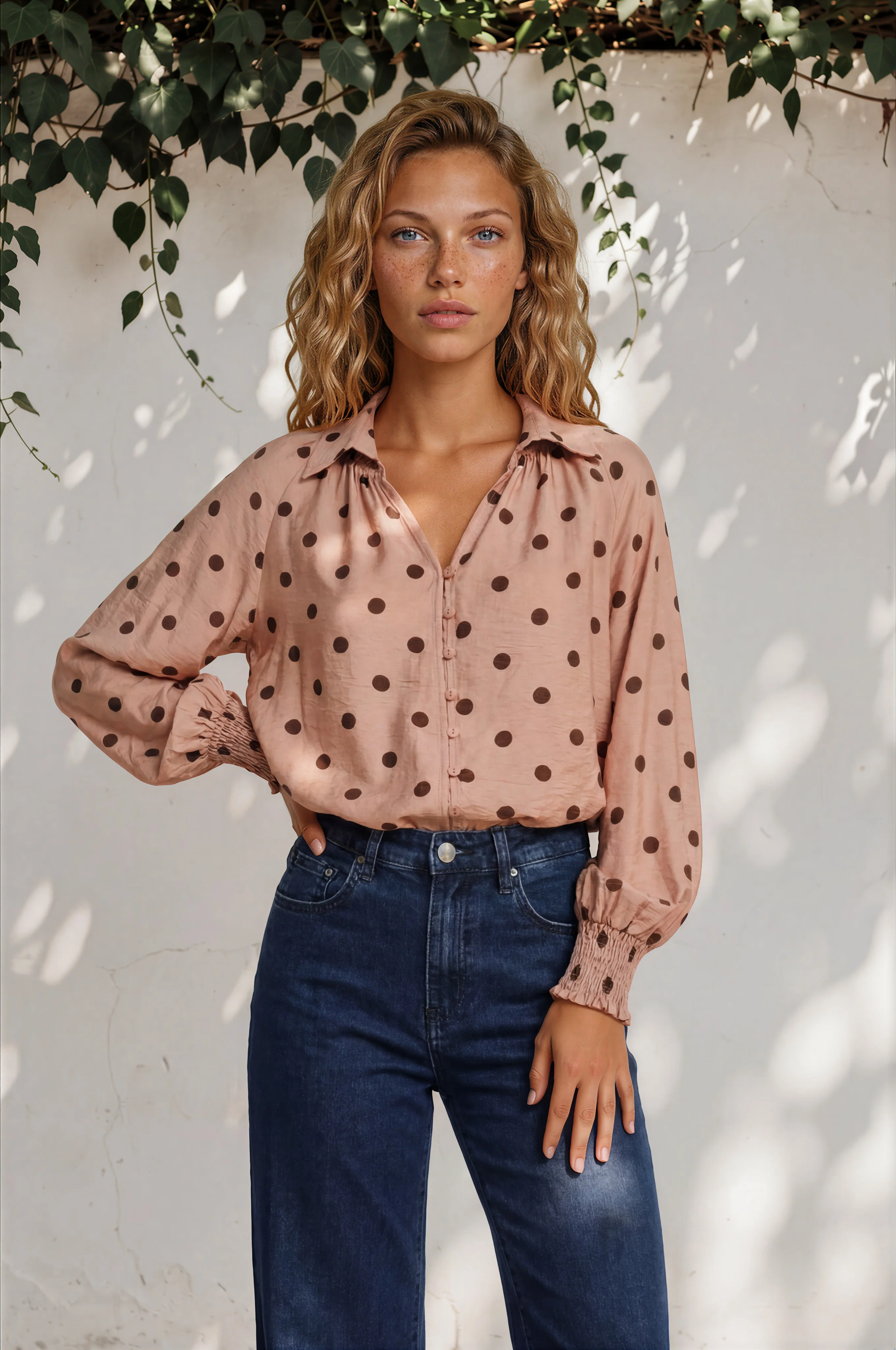 Jesse Jeans - High Waisted Wide Leg Jeans in Dark Denim - Image 27