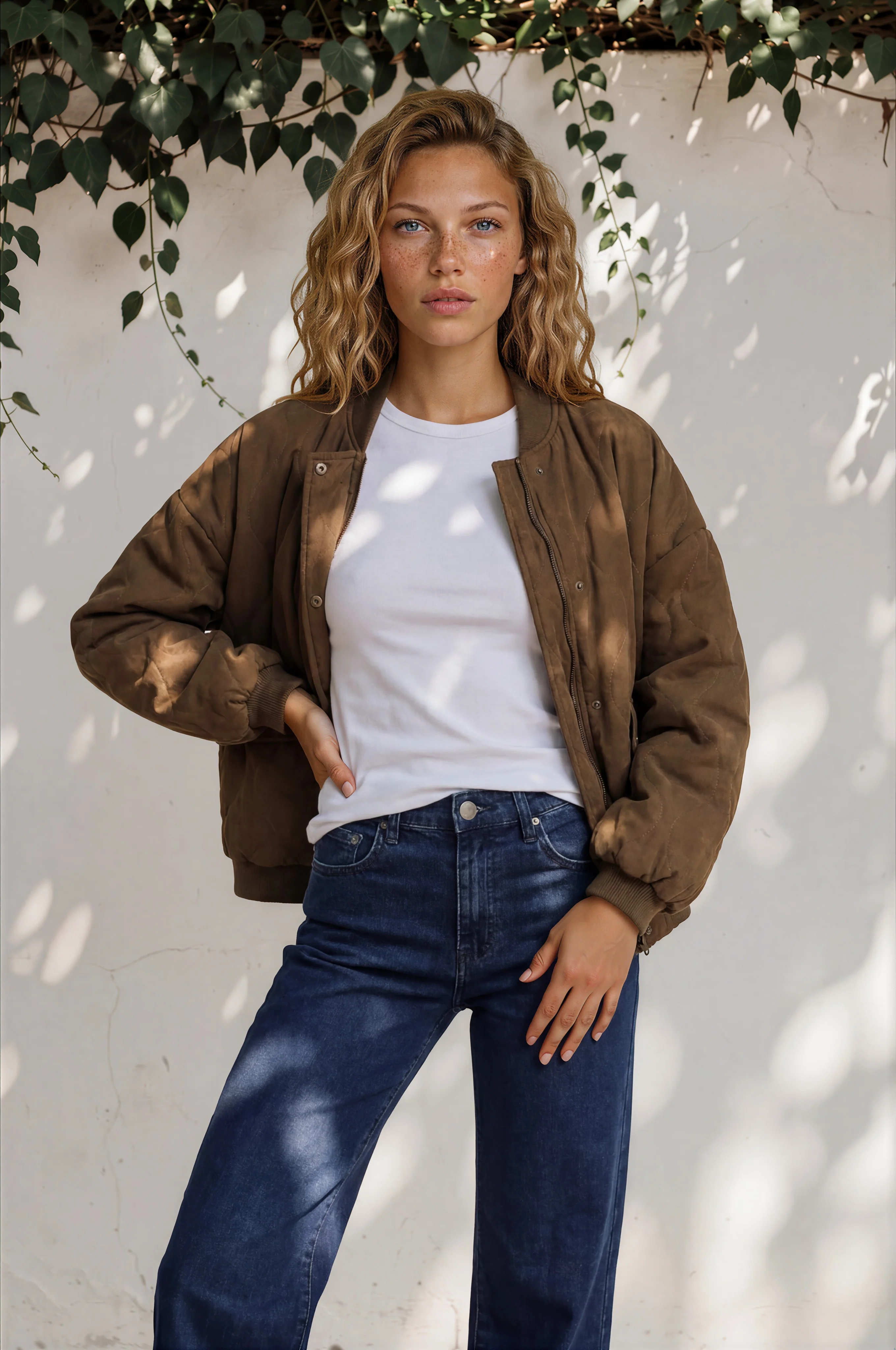 Jesse Jeans - High Waisted Wide Leg Jeans in Dark Denim - Image 35