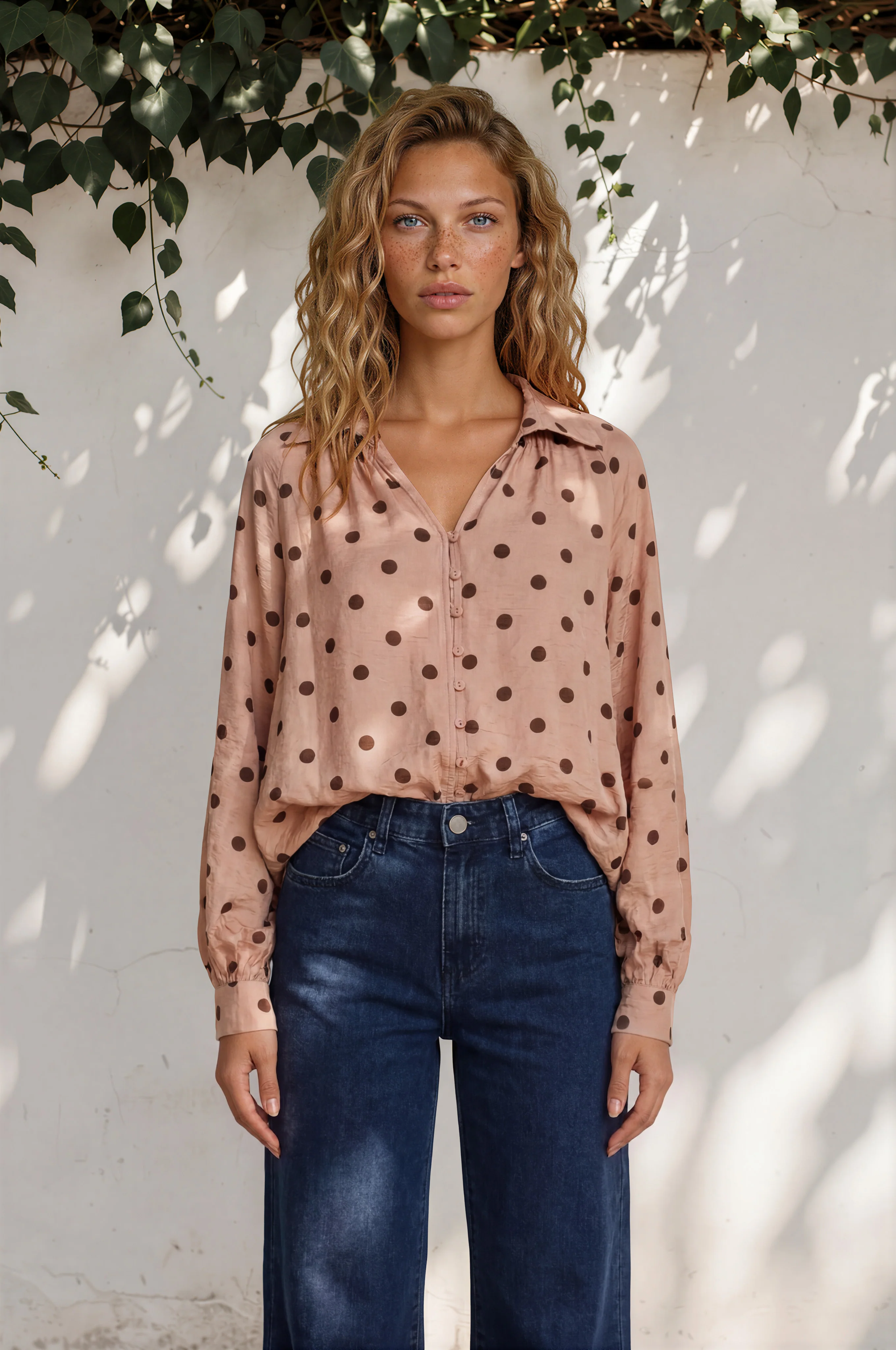 Jesse Jeans - High Waisted Wide Leg Jeans in Dark Denim - Image 38