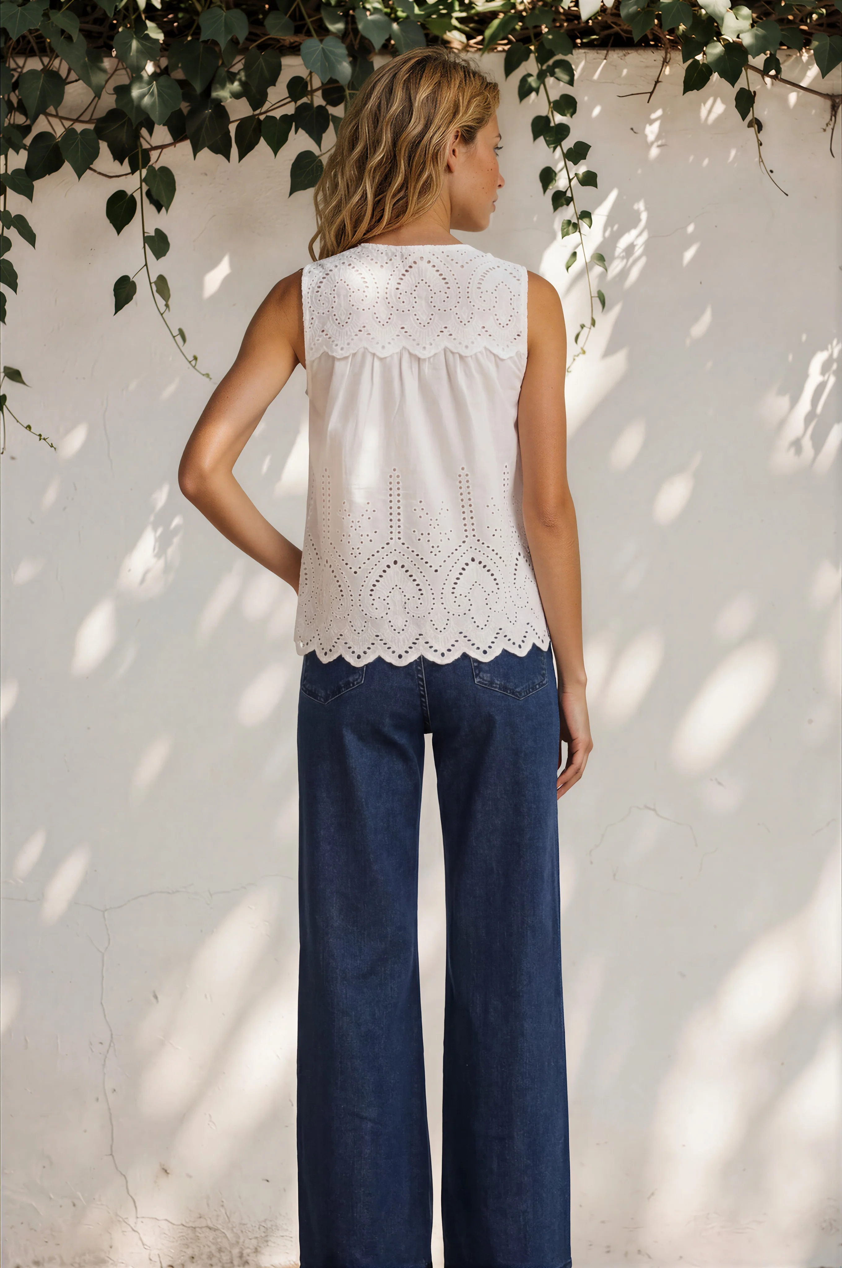 Jesse Jeans - High Waisted Wide Leg Jeans in Dark Denim - Image 43