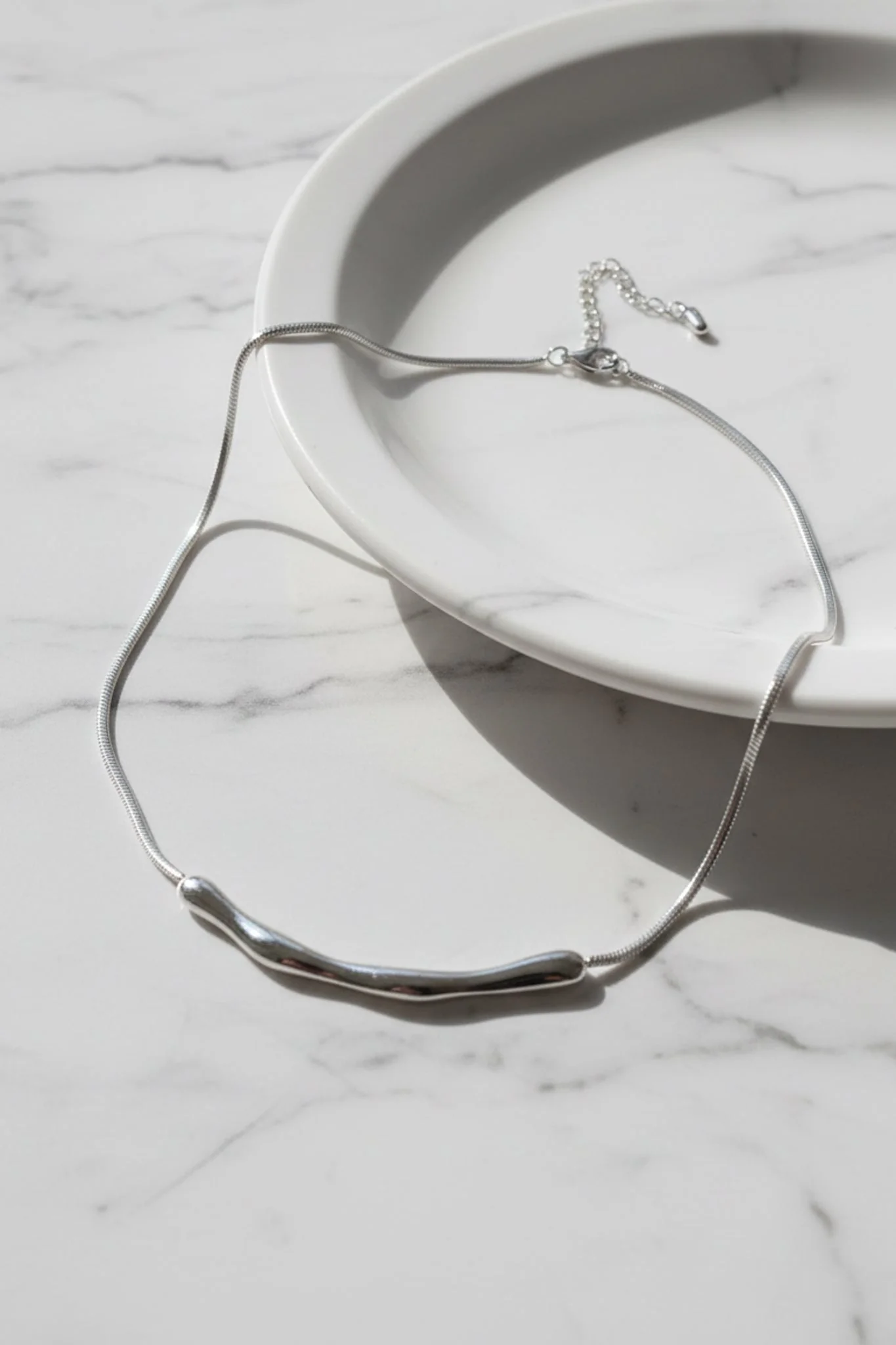 Mya Necklace - Silver - Image 2
