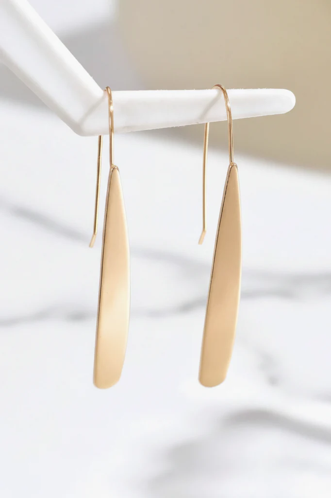 Rowe Earrings - Gold - Image 2
