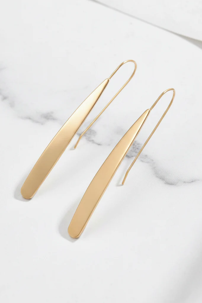 Rowe Earrings - Gold - Image 3