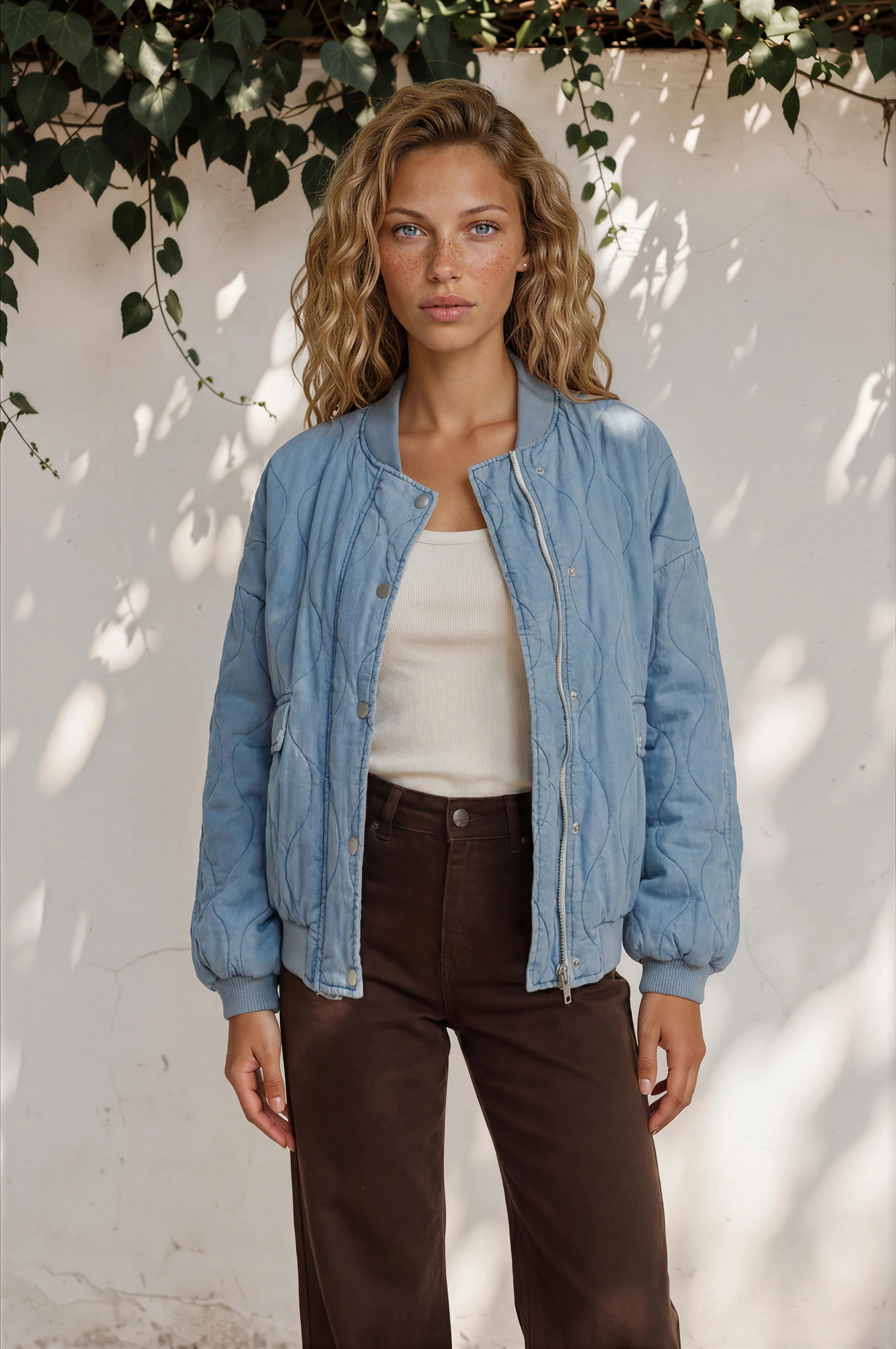 Samieka Jeans - Highwaisted Wide Leg Jean in Chocolate - Image 8