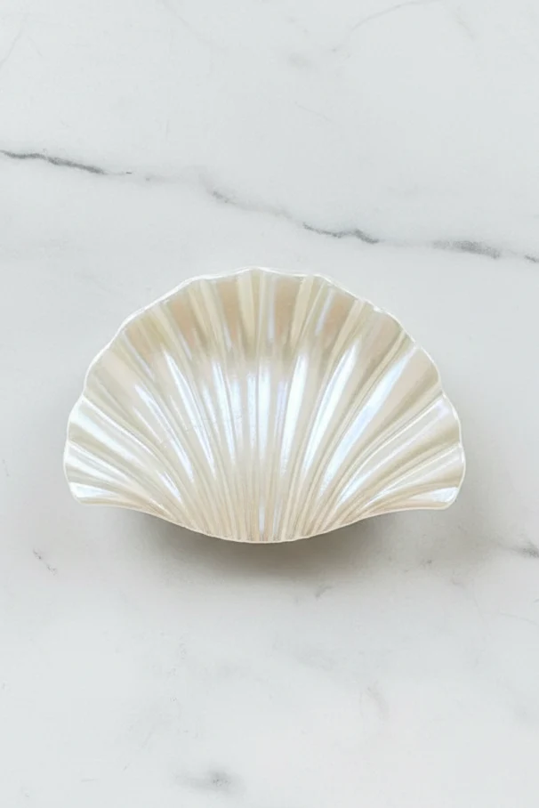 Talula Shell Hair Clips - Gold/Pearl - Image 3