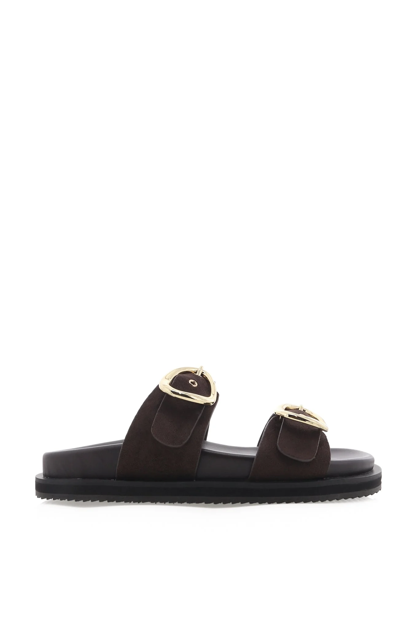 Theresa Slides - Dark Cacao Suede - Image 4