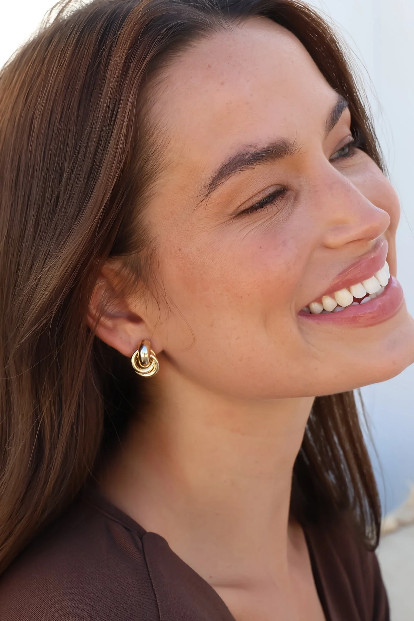 Zana Earrings - Gold - Image 4